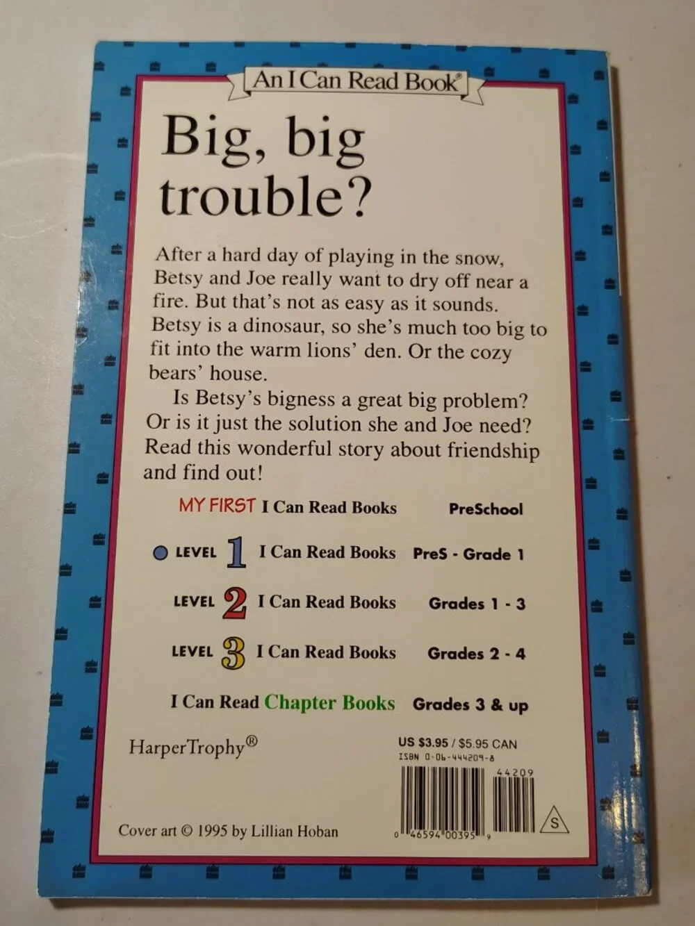 Joe And Betsy The Dinosaur An I Can Read Book Level 1 PB Book